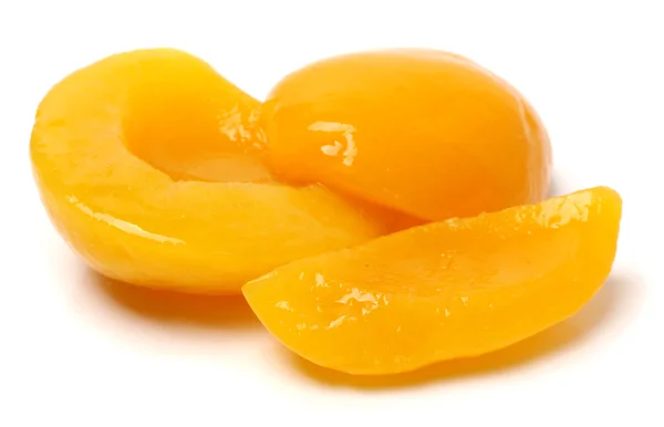 Halves of peaches — Stock Photo, Image