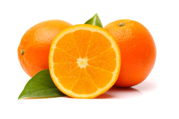 Fresh juicy oranges — Stock Photo, Image