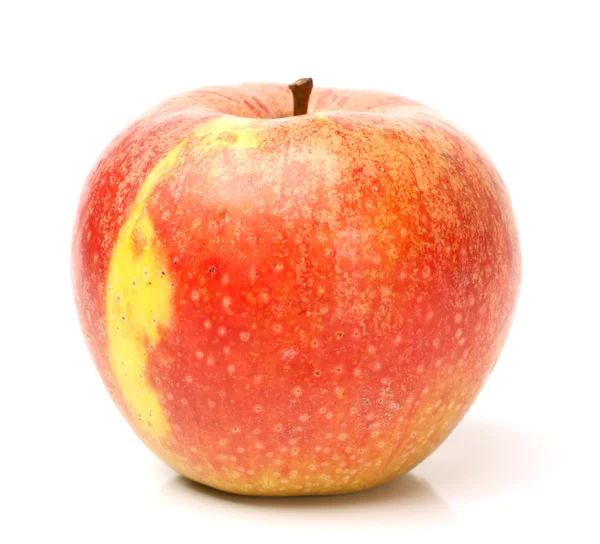 Färskt rött äpple — Stockfoto