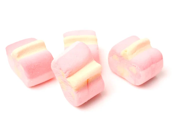 Gustosi marshmallow rosa — Foto Stock