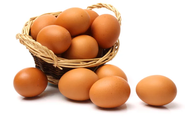 Chicken eggs — Stock Photo, Image