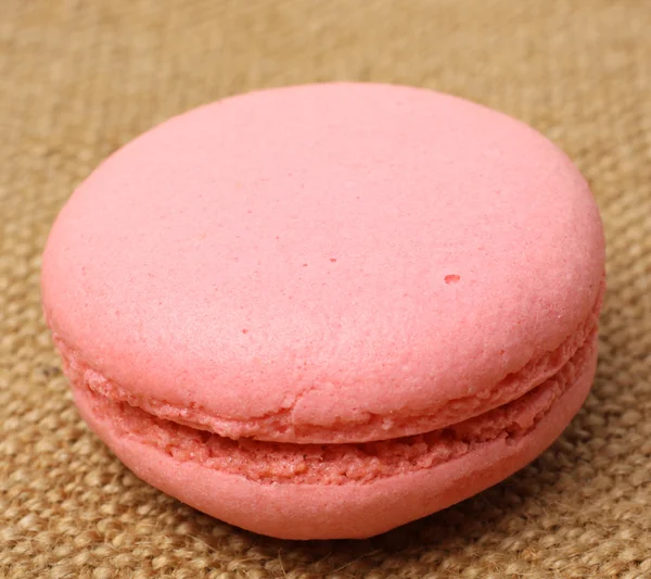 Macaron francese rosa — Foto Stock