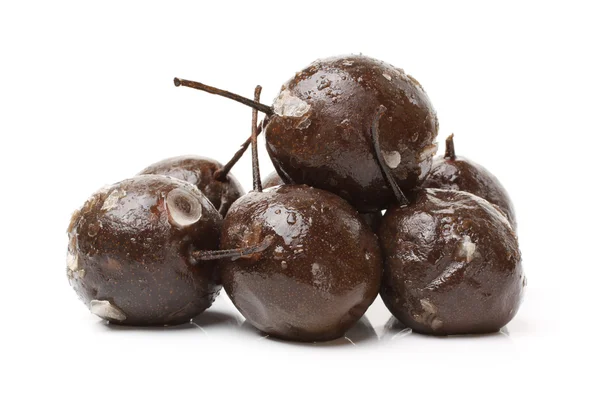 Sex bruna päron — Stockfoto