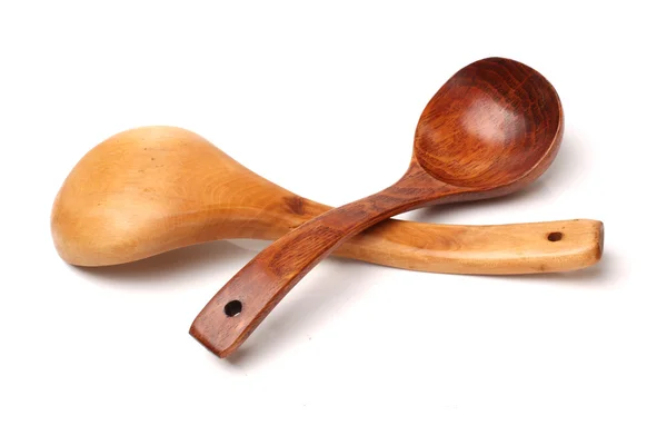 Keuken houten gebruiksvoorwerpen bestek — Stockfoto