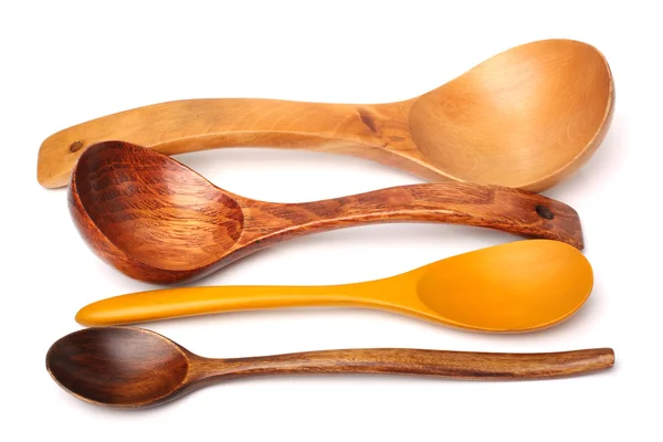 Kitchen wooden utensils cutlery — Stock Photo, Image