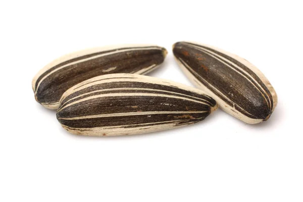 Black sunflower seeds — Stock Photo, Image