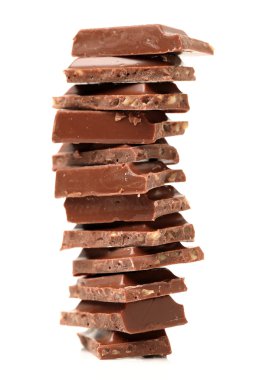 sütlü çikolata yığın