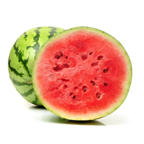 Aufgeschnittene reife Wassermelonen — Stockfoto