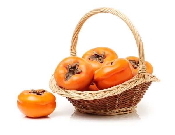 Ripe fresh persimmon — Stock Photo, Image