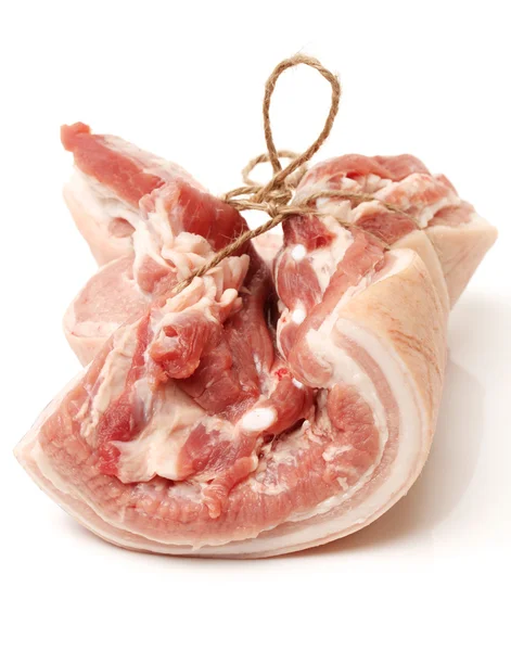 Frisches rohes Schweinefleisch — Stockfoto