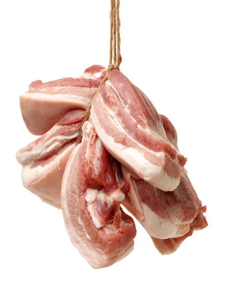 Свіже сире свиняче м'ясо — стокове фото