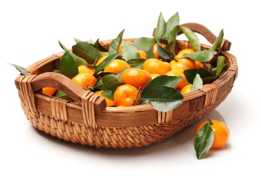 Olgun taze mandalina