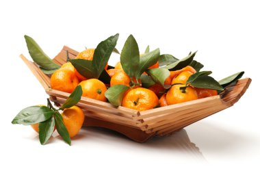 Olgun taze mandalina