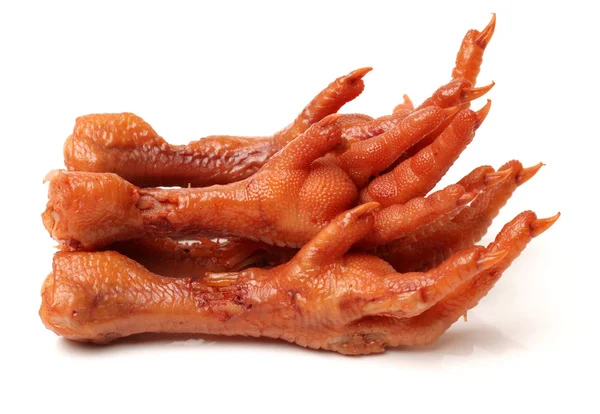Cooking chicken feet — Stock Photo, Image