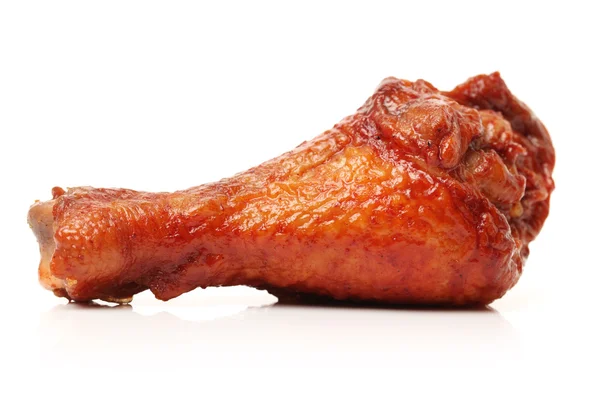 Barbecued chicken leg — Stock Photo, Image
