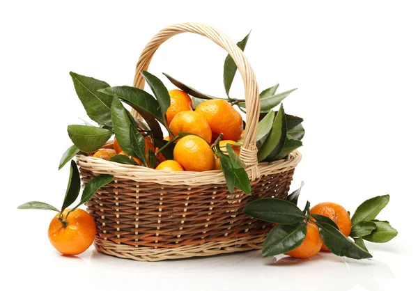 Ripe fresh tangerines — Stock Photo, Image