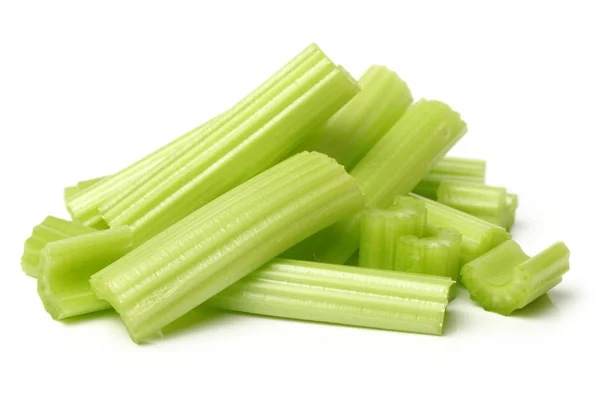 Fresh sliced celery Royalty Free Stock Photos
