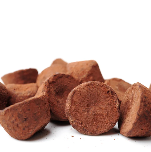 Chutné čokoládové lanýže — Stock fotografie
