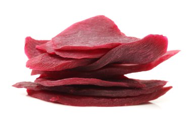 Kurutulmuş mor tatlı patates