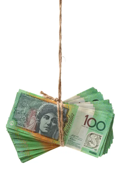 澳大利亚的银行纸币 — 图库照片