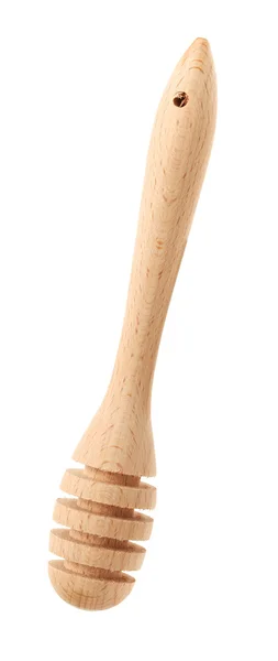 Wooden honey stick — Stock Photo, Image