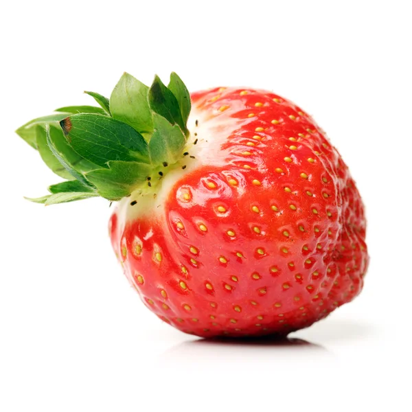 Rote schmackhafte Erdbeere — Stockfoto