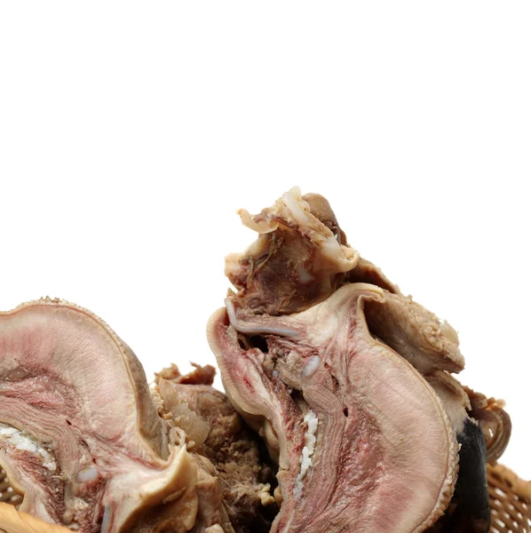Cooked pork tongue — Stock Photo, Image