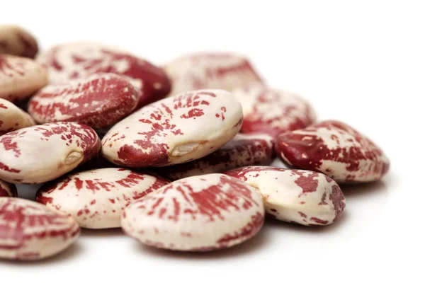 Dry beans on white — Stock Photo, Image