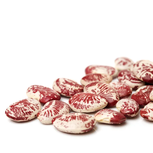 Dry beans on white — Stock Photo, Image