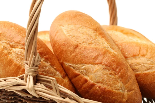 Crusty mini baguettes — Stock Photo, Image