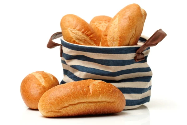 Crusty mini baguettes — Stock Photo, Image