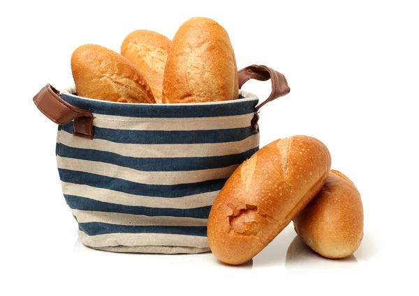 Krustige Mini-Baguettes — Stockfoto