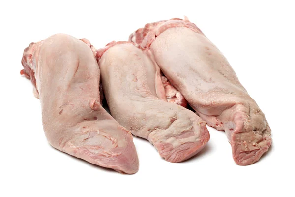 Rohe Schweinezungen — Stockfoto