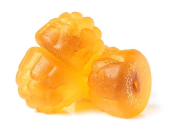 Γλυκό gummies σε λευκό — Φωτογραφία Αρχείου