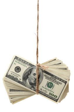 İp üzerinde yüz Doları