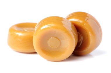 Karamel şekerler yakın çekim