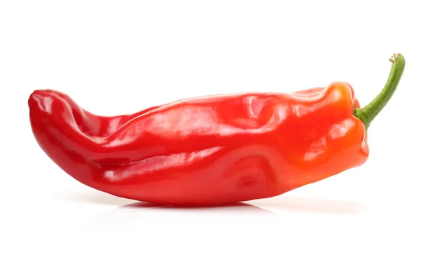 Papryka chili na biały — Zdjęcie stockowe