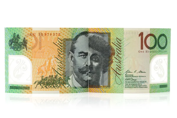 澳大利亚美元，澳大利亚的银行纸币 — 图库照片