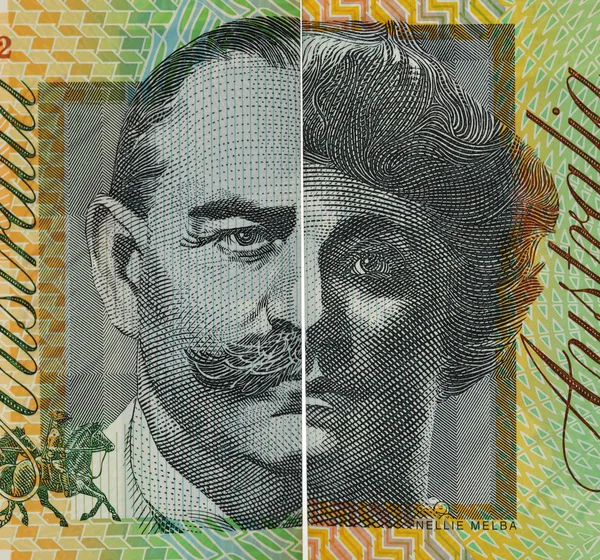 Dólar da Austrália, nota bancária da Austrália — Fotografia de Stock