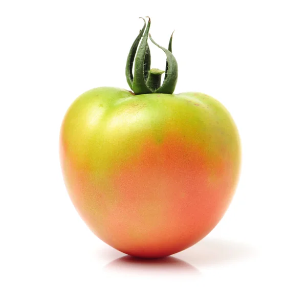 Fresh tomato on white — Stock Photo, Image