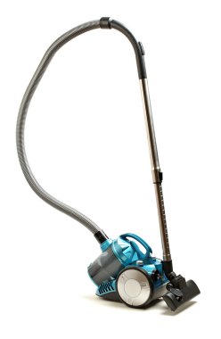 Beyaz üstüne elektrikli süpürge