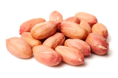 Fıstık çekirdekleri izole