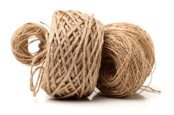 Burlap and Hemp rope — Stock Photo, Image