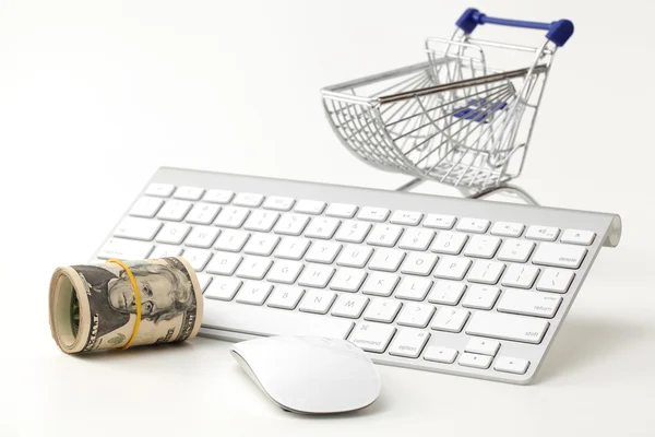 Internet concepto de compras en línea — Foto de Stock