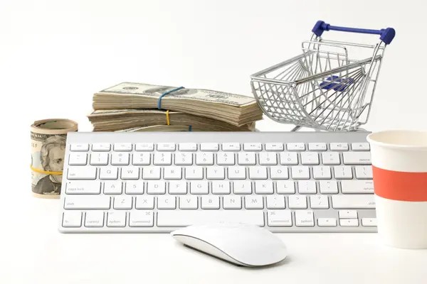 Internet online shopping concept — Stock Photo, Image