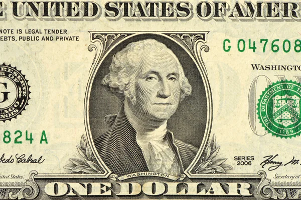 Vista sul dollaro americano — Foto Stock