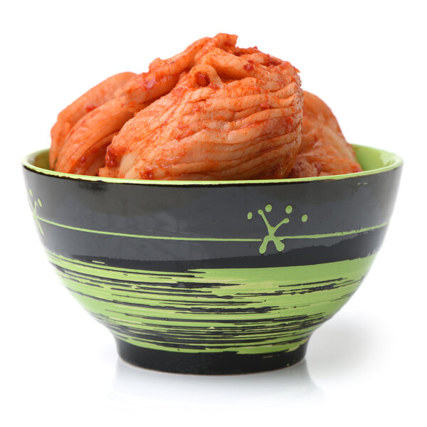 Kimchi (Korean food) close up