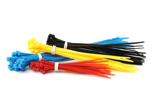 Plastic cable ties — Stock Photo, Image