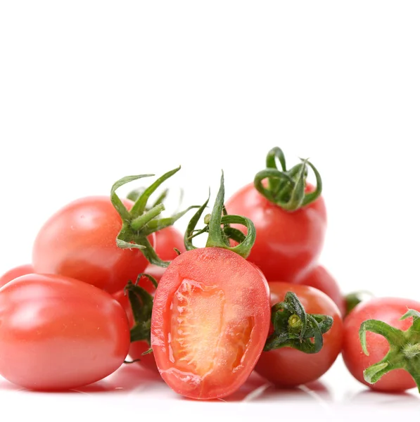 ? bir beyaz herry domates — Stok fotoğraf