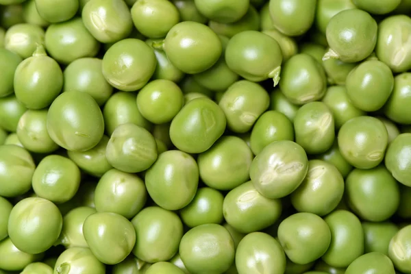 新鮮なエンドウ豆をクローズ アップ — ストック写真
